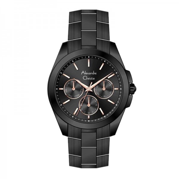 Alexandre Christie AC 2977 Black Rosegold BFBIPBARG